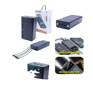 Banco de Energía POW03: 30.000 mAh de Poder - Power Bank POW03 30.000 mAh