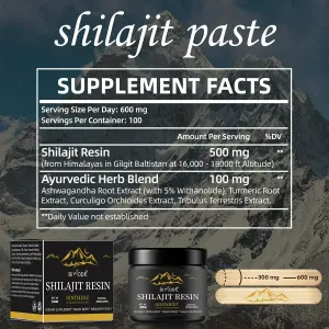 Resina Shilajit Jalea Original