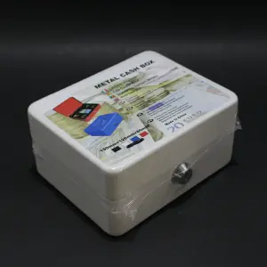 Caja menor metálica 150mmx120mmx80mm