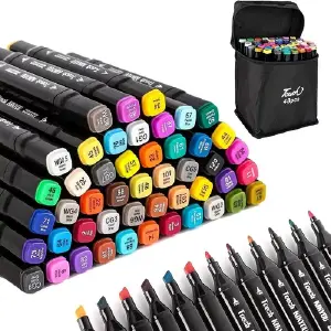 Kit De Marcadores De 80 Pcs Rotuladores