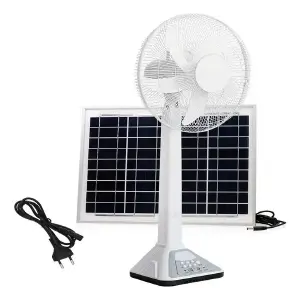 Abanico Ventilador Recargable+ Panel So