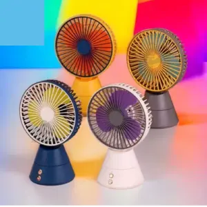 Ventilador De Escritorio Giratorio Poten