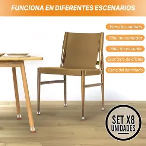 Set de 8 Protectores en Silicona para