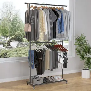 Perchero Doble Portátil COAT RACK