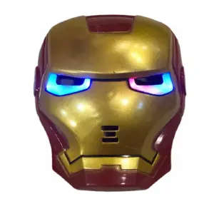 Mascara Careta Superheroe Con Luz Marvel