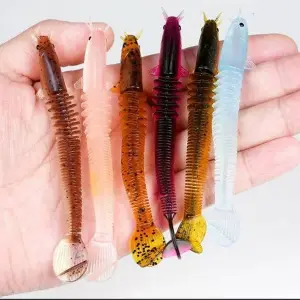 Set x 8 Cebos Blandos para Pesca: ¡Atrapa más peces! - Set x 8 piezas de cebo blando (señuelo)