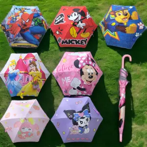 Paraguas para niños con bordes reflectiv