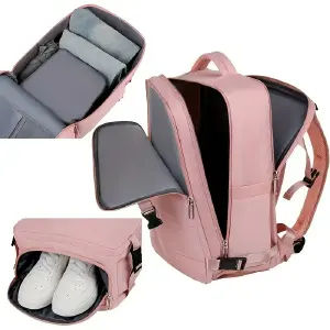 Mochila Viajera Rosa