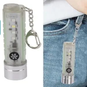 MINI LINTERNA TIPO LLAVERO RECARGABLE