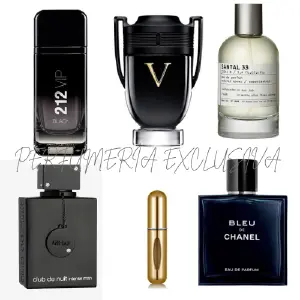 Kit (5 perfumes para hombre+perfumero)