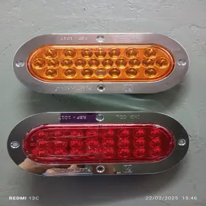 LATERAL OVALADA EN LED 1017