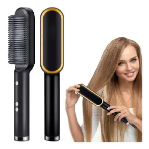 Cepillo Alisador Iónico Para Cabello