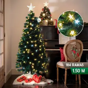Árbol Navidad Fibra Óptica 2038-150