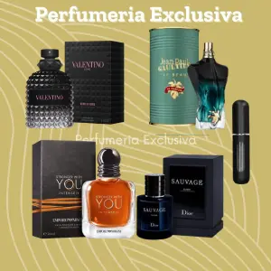 KIT 4 PERFUNES + PERFUMERO