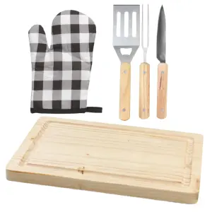 Utensilios Para Barbacoa Asados De 5 PCS
