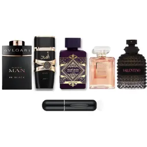 Kit x5 perfumes + perfumero