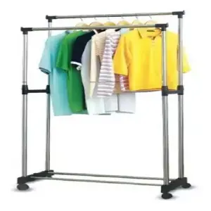 Tendedero De Ropa Doble Tubo Ropero