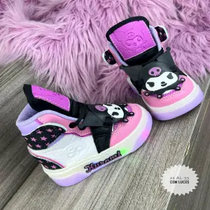 Botas Kuromi Con Luces Cosidas Niñas