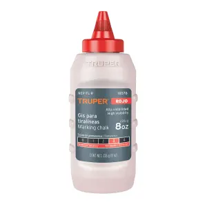 Gis rojo para tiralíneas 8 Oz Truper