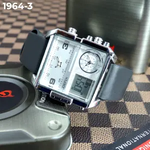 1964 RELOJ JOEFOX TRIPLE RELOJ CUERO HM