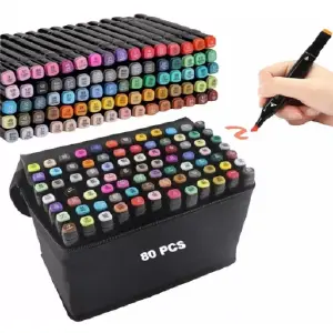 CAJA DE MARCADORES X 80