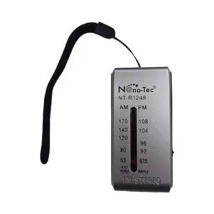 Radio Am Fm Bolsillo Análogo NT-R1248