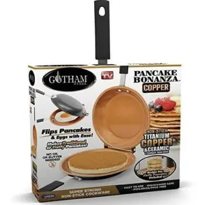 GOTHAM DOBLE DE ACERO DE COBRE SARTEN