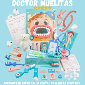 set dentista de madera