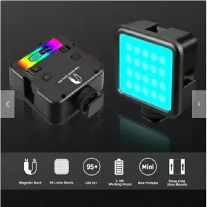 LUZ RGB-LED DE ESTUDIO PORTATIL N69