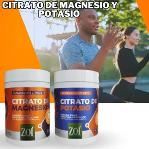 Kit de Citrato de Magnesio y Potasio Zoi: Su Complemento Alimenticio para un Bienestar Óptimo - kit citrato de magnesio y potasio zoi