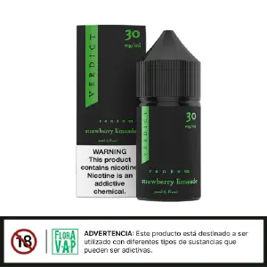 Sal de Nicotina Verdict 30MG / 30ML Ver