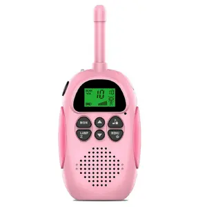 Radio Walkie Talkie para niños Rosa 3-5k
