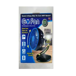 Mini Ventilador Recargable Con Broche