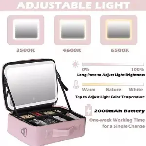 Estuche De Maquillaje Inteligente Con Es