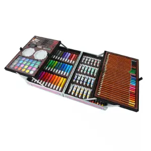 SET DE ARTE MALETA METALICA