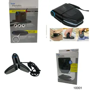 MINI PLANCHA VIAJERA PLEGABLE P/N 10001