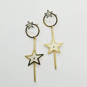 ARETA LARGA ESTRELLAS BLANCAS