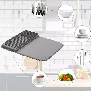 Alfombra Escurridora De Platos