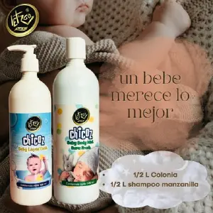 COMBO BEBE COLONIA+SHAMPOO 500 ML