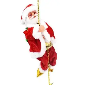Papá Noel Escalador con música