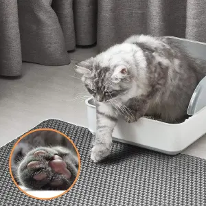 Tapete Para Arena Para Gatos Pieviev, Ta