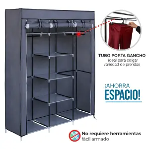 CLOSET ARMABLE 3 COMPARTIMENTOS