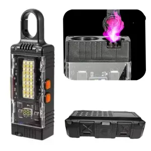 Linterna Multiusos Encendedor 4 en 1