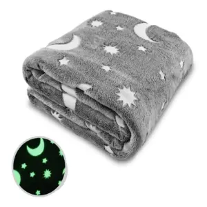 Cobija Manta Luminosa De Estrellas Y Lun