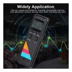 Grabadora De Voz Portátil Mp3 Mp4 8gb 3.