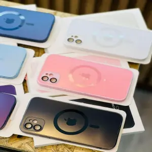 GLASS CASE IPHONE POR 2 UNIDES