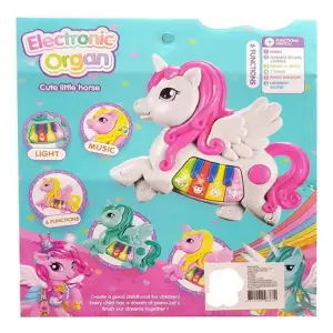 Piano Unicornio Pony Musical Bebes Niñas