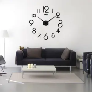 Reloj pared FK23B-05 40cm diseño pegatin