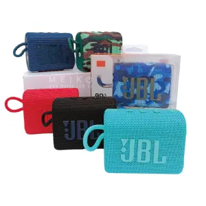 Parlante Portátil JBL Go 3 Recargable: ¡Sonido Impresionante en Cualquier Lugar! - Parlante portátil JBL Go 3 recargable