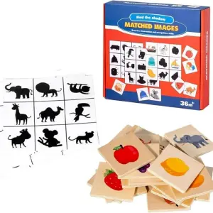 Juego Didactico Encuentra La Figura Somb
